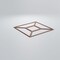 Ekena Millwork Large Marion Decorative Fretwork Wood Wall Panels, Walnut, 23 3/8"W x 23 3/8"H x 3/8"T WALW24X24X0375MARWA - alternate 3